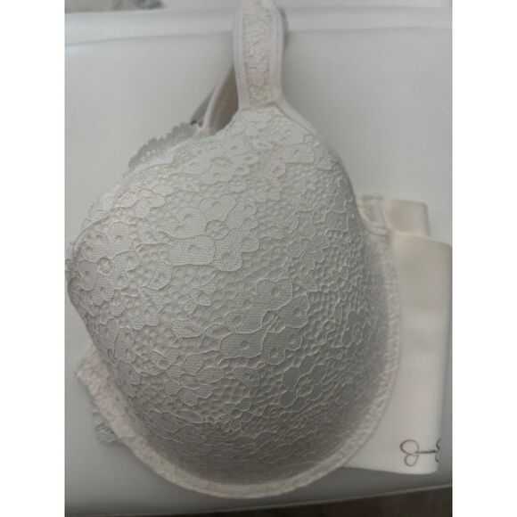 Jessica Simpson Cream Lace Bra Size 42C - Picture 3 of 7